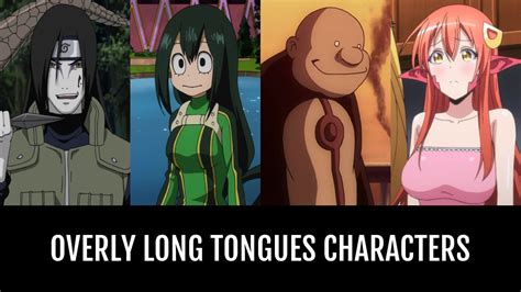 anime long tongue